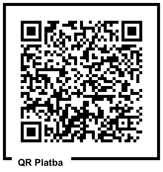 QR pro dobrovolnou platbu startovného